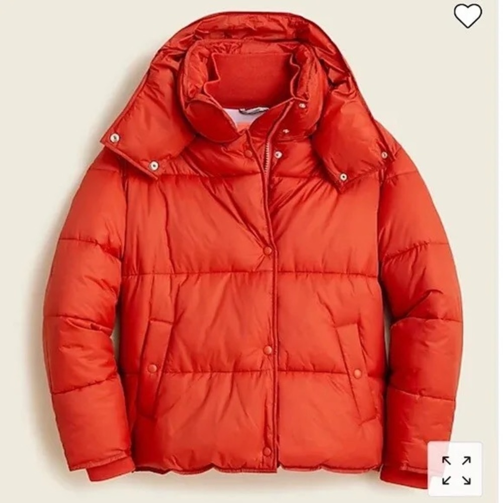J.Crew Flurry puffer jacket with PrimaLoft